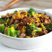 Light Orange Beef and Broccoli