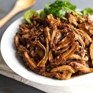 Honey Glazed Crockpot Chicken Adobo - simple pantry ingredients, hardly any hands-on time, 200 calories. | https://slim-core.today