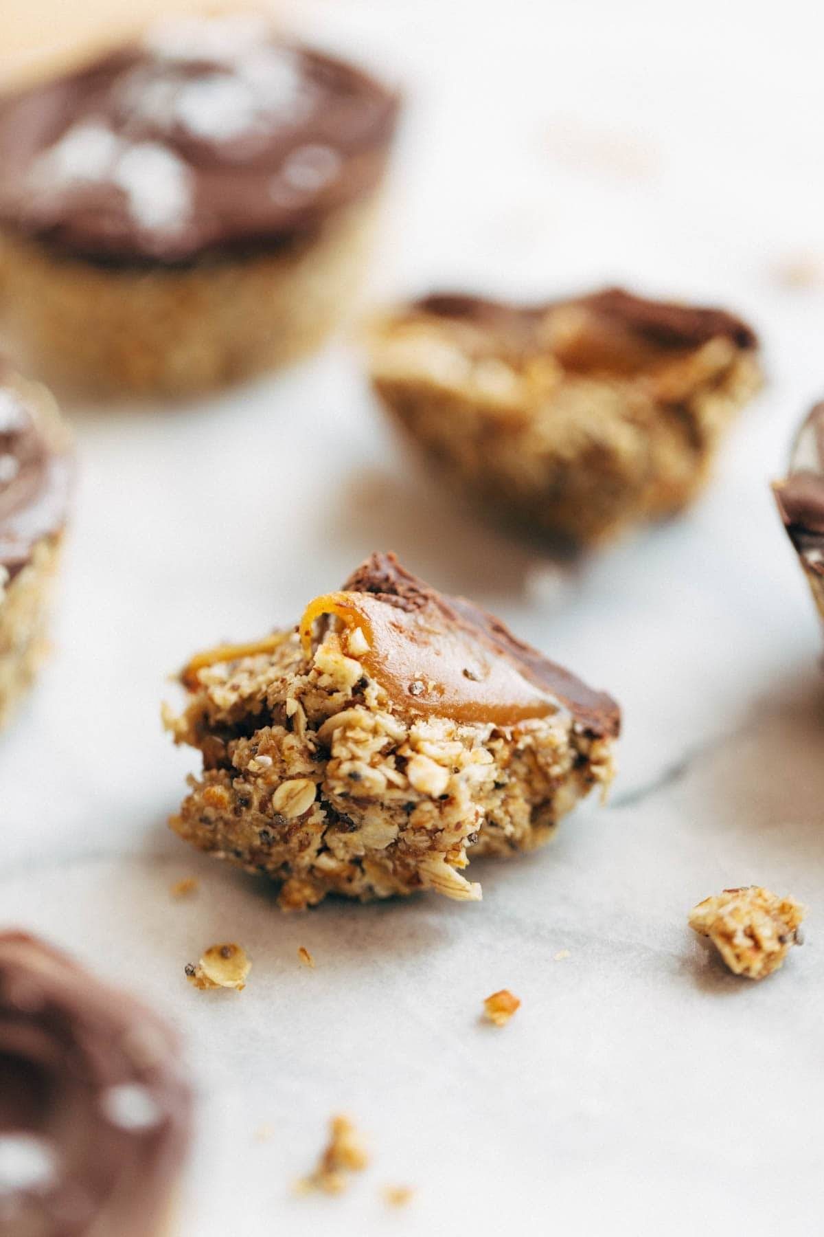 No-Bake Salted Caramel Cups.